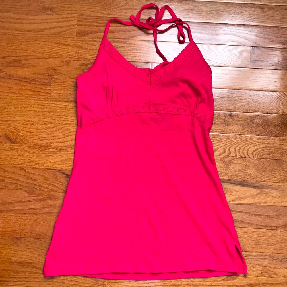Pink Halter Top